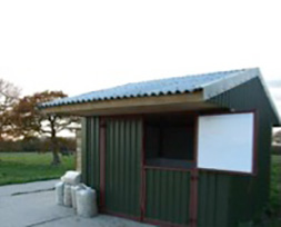 Appropriate isolation facilities for a new horse - isolation shed